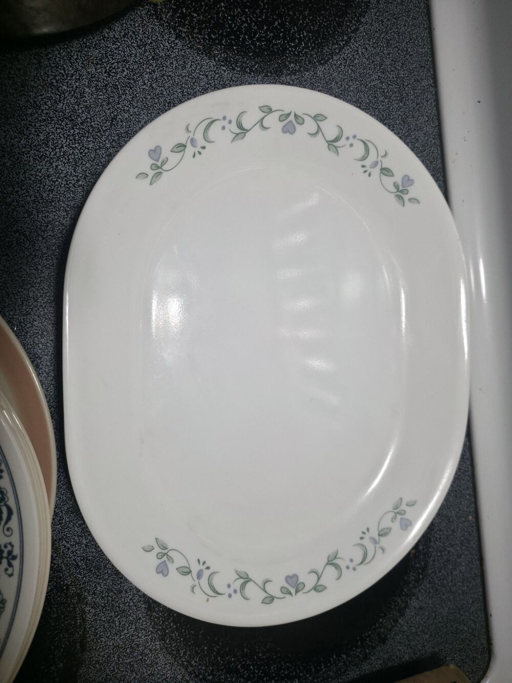 Corelle Country Cottage 12 1/4” Oval Serving Platter